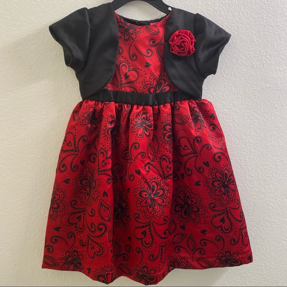 Park Bench Kids Red Dress size 3